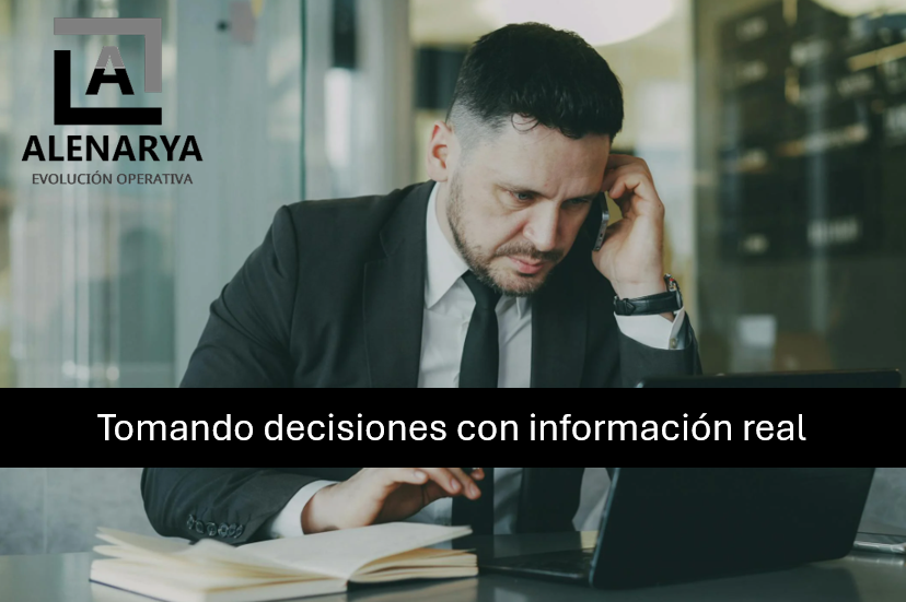 Tomando decisiones con información real
